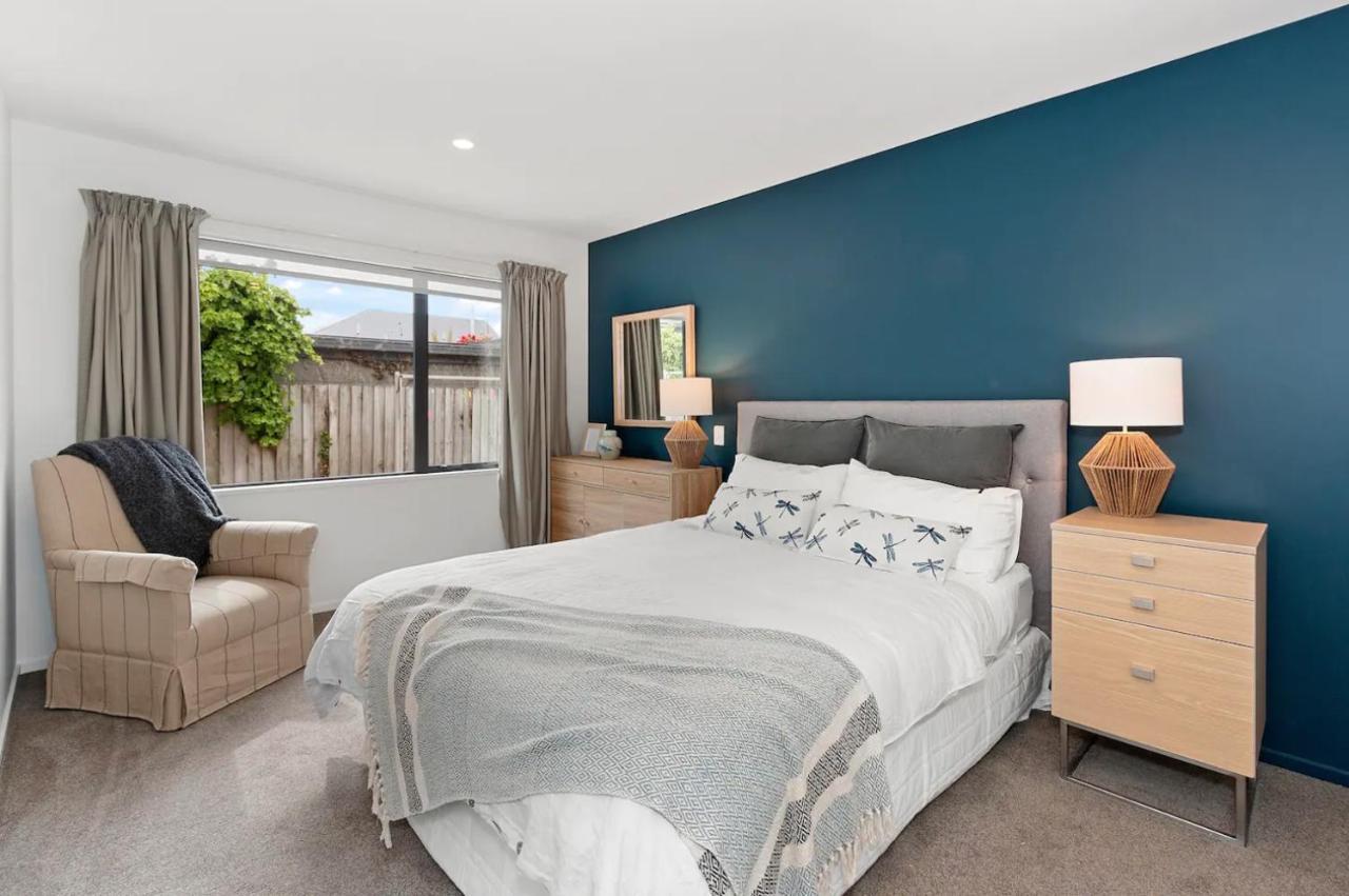 Modern Merivale Village Apartment with Garden Christchurch Exterior foto