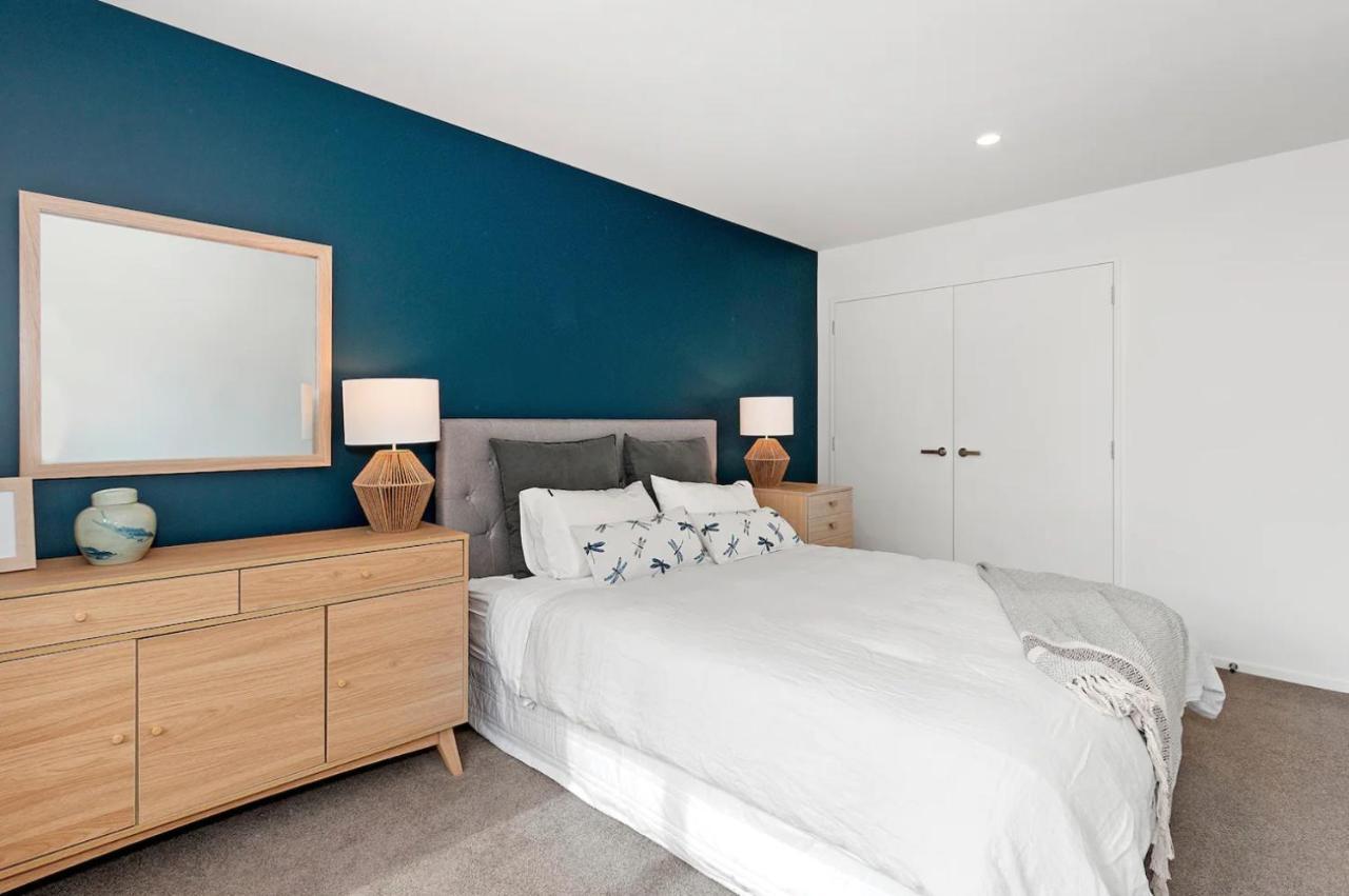 Modern Merivale Village Apartment with Garden Christchurch Exterior foto